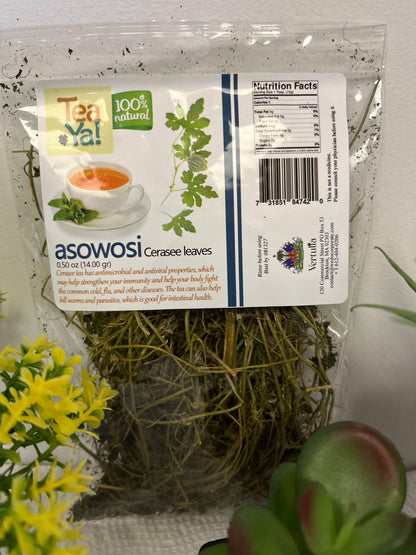 TEAYA! FEY ASOWOSI (Asosi) - CERASEE LEAVES - BITTER MELON - Momordica charantia | 0.50 OZ
