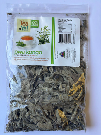 TEAYA! FEY PWA KONGO | PIGEON PEA LEAVES 0.50 oz  Case