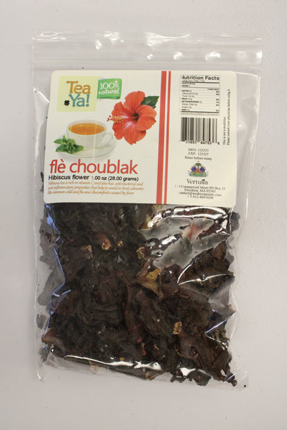 CHOUBLAK (sorrel Hibiscus, Flor de Jamaica)