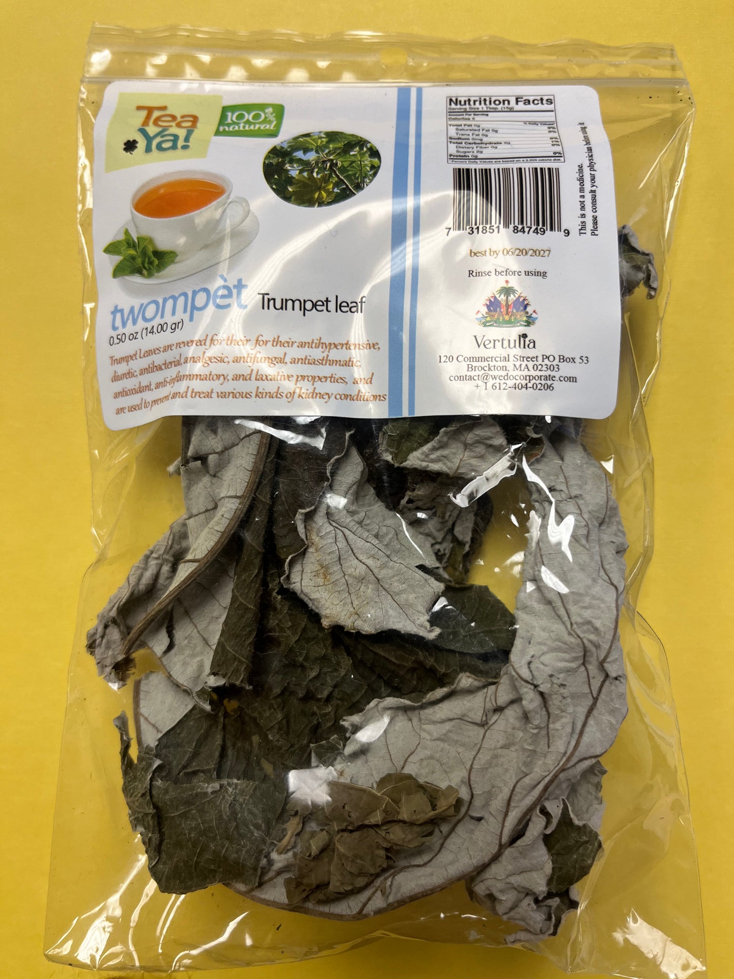 TEAYA! FEY TWONPET  | TRUMPET LEAF | 0.50 OZ